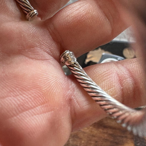David Yurman Bracelet 18k and Sterling - Picture 2 of 9